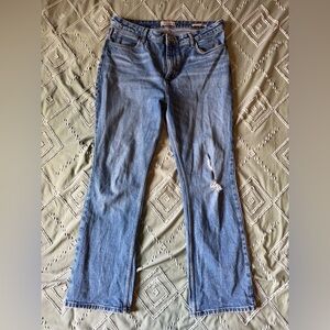 Wrangler Women's Straight-Leg Jeans in Light Blue